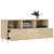 Produktbild 4 för Tv-bänk sonoma ek 102x36x50 cm konstruerat trä