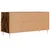 Produktbild 8 för Tv-bänk rökfärgad ek 102x36x50 cm konstruerat trä