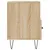 Produktbild 7 för Tv-bänk sonoma ek 102x36x50 cm konstruerat trä