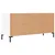 Produktbild 8 för Tv-bänk vit 102x36x50 cm konstruerat trä