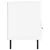 Produktbild 7 för Tv-bänk vit 102x36x50 cm konstruerat trä