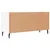 Produktbild 8 för Tv-bänk vit 102x36x50 cm konstruerat trä