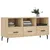 Produktbild 3 för Tv-bänk sonoma ek 102x36x50 cm konstruerat trä