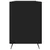 Produktbild 7 för Skrivbord svart 140x50x75 cm konstruerat trä
