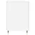Produktbild 7 för Skrivbord vit 140x50x75 cm konstruerat trä