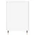 Produktbild 7 för Skrivbord vit högglans 140x50x75 cm konstruerat trä