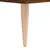 Produktbild 10 för Skrivbord brun ek 140x50x75 cm konstruerat trä