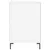 Produktbild 7 för Skrivbord vit 140x50x75 cm konstruerat trä