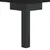 Produktbild 10 för Skrivbord svart 140x50x75 cm konstruerat trä