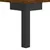 Produktbild 10 för Skrivbord rökfärgad ek 140x50x75 cm konstruerat trä