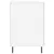 Produktbild 7 för Skrivbord vit 140x50x75 cm konstruerat trä