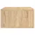 Produktbild 7 för Väggmonterat sängbord sonoma-ek 35x35x20 cm