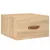 Produktbild 5 för Väggmonterade sängbord 2 st sonoma-ek 35x35x20 cm