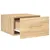 Produktbild 7 för Väggmonterade sängbord 2 st sonoma-ek 35x35x20 cm