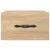 Produktbild 6 för Väggmonterade sängbord 2 st sonoma-ek 35x35x20 cm