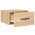Produktbild 7 för Väggmonterade sängbord 2 st sonoma-ek 35x35x20 cm