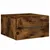 Produktbild 2 för Väggmonterat sängbord rökfärgad ek 35x35x20 cm