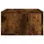 Produktbild 8 för Väggmonterat sängbord 2 st rökfärgad ek 35x35x20 cm