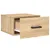 Produktbild 6 för Väggmonterat sängbord sonoma-ek 35x35x20 cm