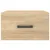 Produktbild 6 för Väggmonterade sängbord 2 st sonoma-ek 35x35x20 cm