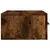 Produktbild 7 för Väggmonterat sängbord rökfärgad ek 35x35x20 cm