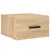 Produktbild 5 för Väggmonterade sängbord 2 st sonoma-ek 35x35x20 cm