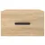 Produktbild 6 för Väggmonterade sängbord 2 st sonoma-ek 35x35x20 cm