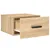 Produktbild 7 för Väggmonterade sängbord 2 st sonoma-ek 35x35x20 cm