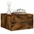 Produktbild 3 för Väggmonterat sängbord 2 st rökfärgad ek 35x35x20 cm
