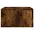 Produktbild 8 för Väggmonterat sängbord 2 st rökfärgad ek 35x35x20 cm