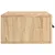 Produktbild 8 för Väggmonterade sängbord 2 st sonoma-ek 35x35x20 cm