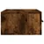 Produktbild 7 för Väggmonterat sängbord rökfärgad ek 35x35x20 cm