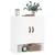 Produktbild 3 för Väggskåp vit 60x31x70 cm konstruerat trä