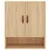 Produktbild 5 för Väggskåp sonoma-ek 60x31x70 cm konstruerat trä