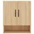 Produktbild 5 för Väggskåp sonoma-ek 60x31x70 cm konstruerat trä