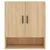 Produktbild 5 för Väggskåp sonoma-ek 60x31x70 cm konstruerat trä