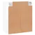 Produktbild 8 för Väggskåp vit högglans 60x31x70 cm konstruerat trä