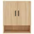 Produktbild 5 för Väggskåp sonoma-ek 60x31x70 cm konstruerat trä