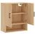 Produktbild 6 för Väggskåp sonoma-ek 60x31x70 cm konstruerat trä
