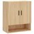 Produktbild 2 för Väggskåp sonoma-ek 60x31x70 cm konstruerat trä