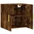Produktbild 6 för Väggskåp rökfärgad ek 60x31x60 cm konstruerat trä