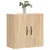 Produktbild 3 för Väggskåp sonoma-ek 60x31x60 cm konstruerat trä