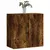 Produktbild 3 för Väggskåp rökfärgad ek 60x31x60 cm konstruerat trä