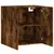 Produktbild 6 för Väggskåp rökfärgad ek 60x31x60 cm konstruerat trä