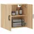 Produktbild 4 för Väggskåp sonoma-ek 60x31x60 cm konstruerat trä