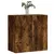 Produktbild 3 för Väggskåp rökfärgad ek 60x31x60 cm konstruerat trä