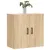 Produktbild 3 för Väggskåp sonoma-ek 60x31x60 cm konstruerat trä