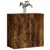 Produktbild 3 för Väggskåp rökfärgad ek 60x31x60 cm konstruerat trä