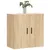 Produktbild 3 för Väggskåp sonoma-ek 60x31x60 cm konstruerat trä