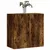Produktbild 3 för Väggskåp rökfärgad ek 60x31x60 cm konstruerat trä